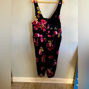 3X Torrid Floral Jumpsuit